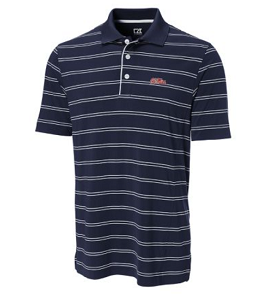 Ole Miss Rebels CB DryTec Hawthorne Stripe - Navy Blue